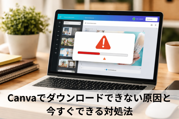 Canvaでダウンロードできない原因と今すぐできる対処法