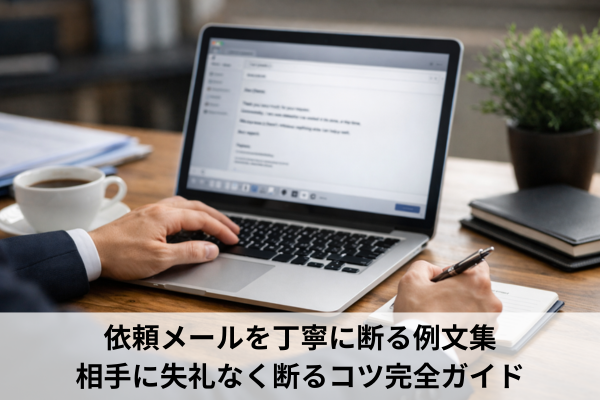 依頼メールを丁寧に断る例文集|相手に失礼なく断るコツ完全ガイド