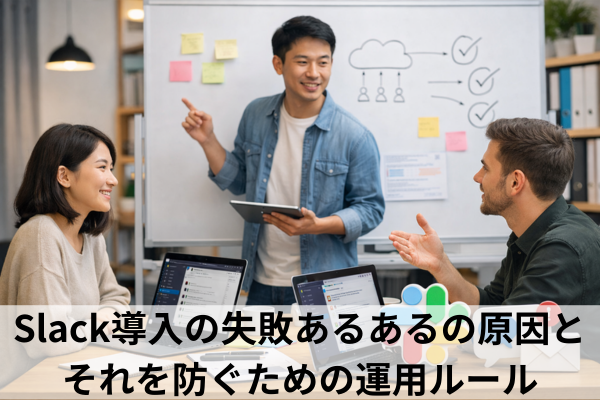 Slack導入の失敗あるあるの原因とそれを防ぐための運用ルール