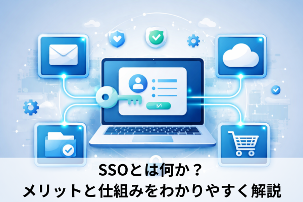 SSOとは何か？メリットと仕組みをわかりやすく解説