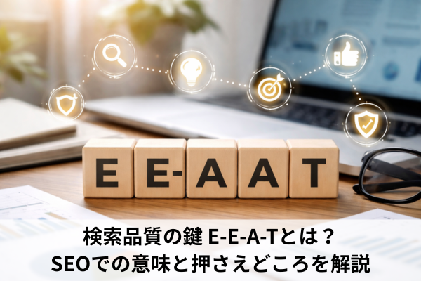 検索品質の鍵 E-E-A-Tとは？SEOでの意味と押さえどころを解説