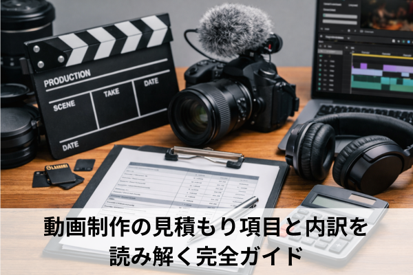 動画制作の見積もり項目と内訳を読み解く完全ガイド