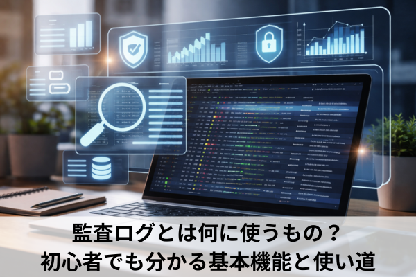 監査ログとは何に使うもの？初心者でも分かる基本機能と使い道