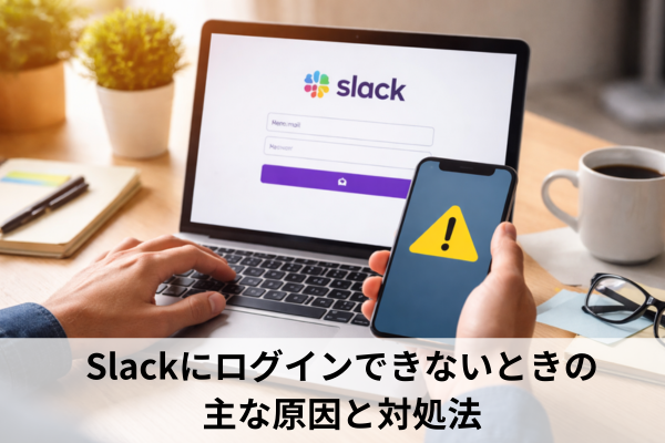 Slackにログインできないときの主な原因と対処法