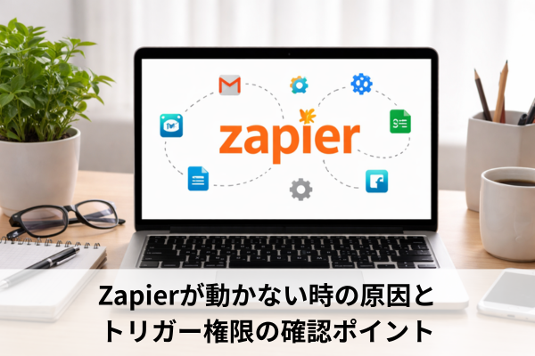 Zapierが動かない時の原因とトリガー権限の確認ポイント
