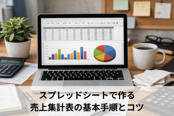 スプレッドシートで作る売上集計表の基本手順とコツ
