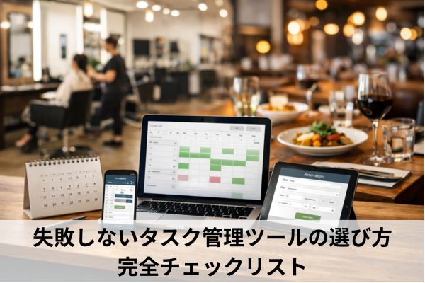 美容室や飲食店などの店舗で予約システムを比較して選ぶポイント