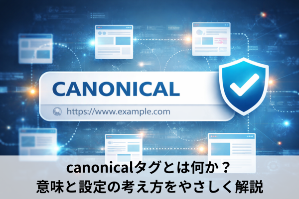 canonicalタグとは何か？意味と設定の考え方をやさしく解説