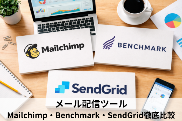 メール配信ツール：Mailchimp・Benchmark・SendGrid徹底比較