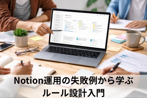 Notion運用の失敗例から学ぶルール設計入門