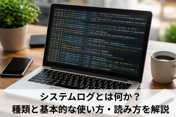 システムログとは何か?種類と基本的な使い方・読み方を解説