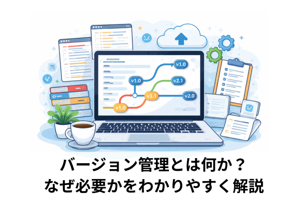 バージョン管理とは何か?なぜ必要かをわかりやすく解説