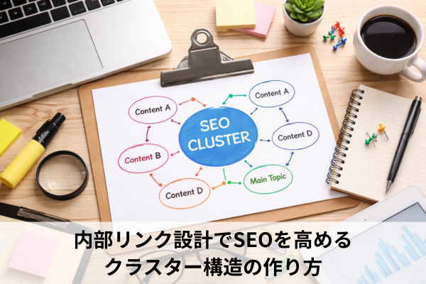 内部リンク設計でSEOを高めるクラスター構造の作り方