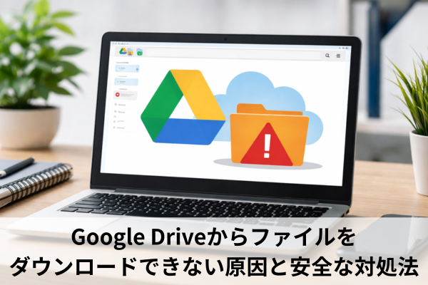Google Driveからファイルをダウンロードできない原因と安全な対処法