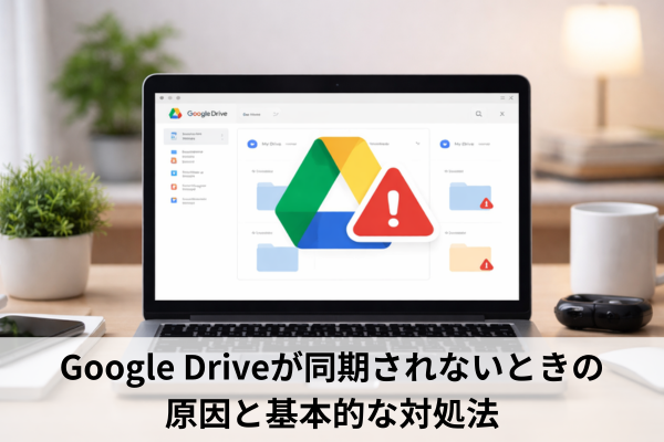 Google Driveが同期されないときの原因と基本的な対処法