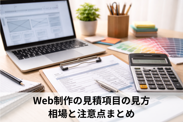 Web制作の見積項目の見方｜相場と注意点まとめ