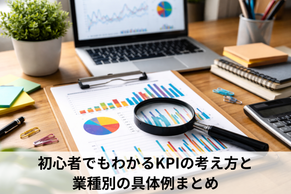 初心者でもわかるKPIの考え方と業種別の具体例まとめ