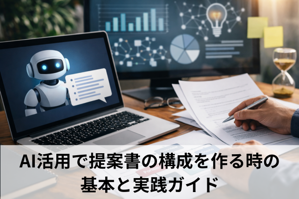 AI活用で提案書の構成を作る時の基本と実践ガイド