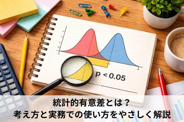 統計的有意差とは？考え方と実務での使い方をやさしく解説