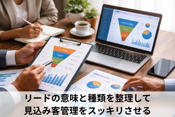 リードの意味と種類を整理して見込み客管理をスッキリさせる