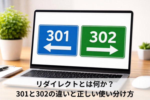 リダイレクトとは何か?301と302の違いと正しい使い分け方