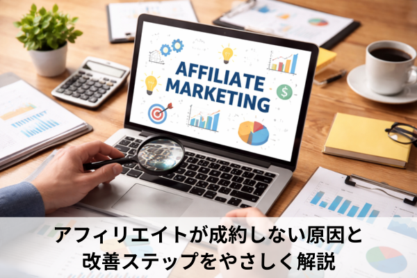 アフィリエイトが成約しない原因と改善ステップをやさしく解説