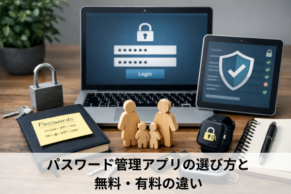 パスワード管理アプリの選び方と無料・有料の違い
