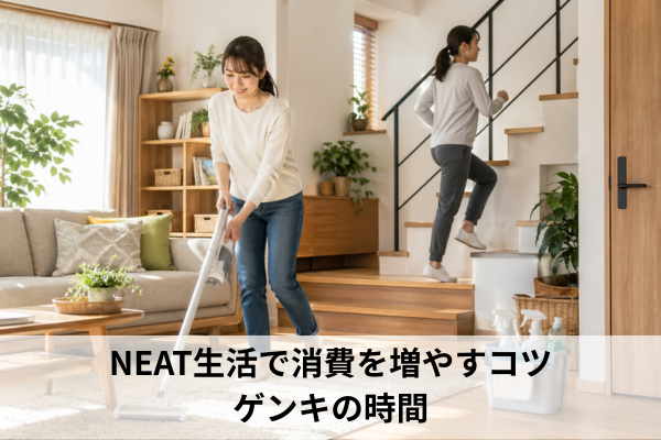 NEAT生活で消費を増やすコツ｜ゲンキの時間