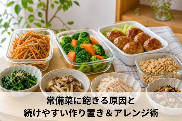 常備菜に飽きる原因と続けやすい作り置き＆アレンジ術